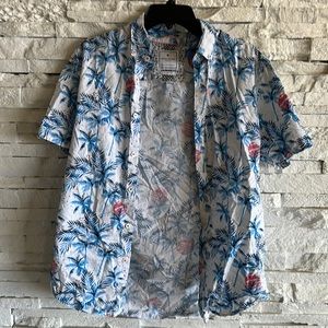 Denim & Flower button down shirt